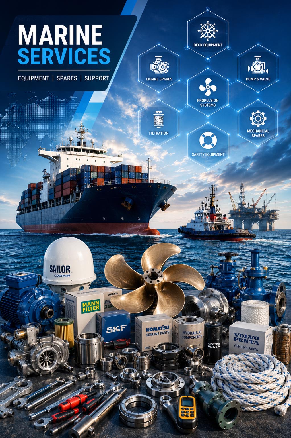 Discover comprehensive marine services with Czara Limited